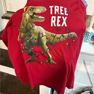 Abercrombie & Fitch Red Tree Rex Reptile Tee